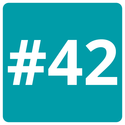 Quizzen met Number 42: High five!